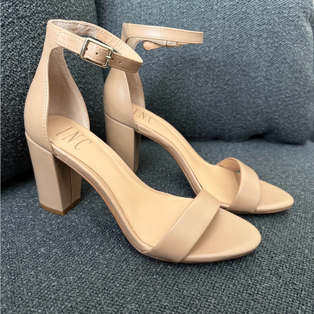 INC International Concepts Nude Kivah Sandal